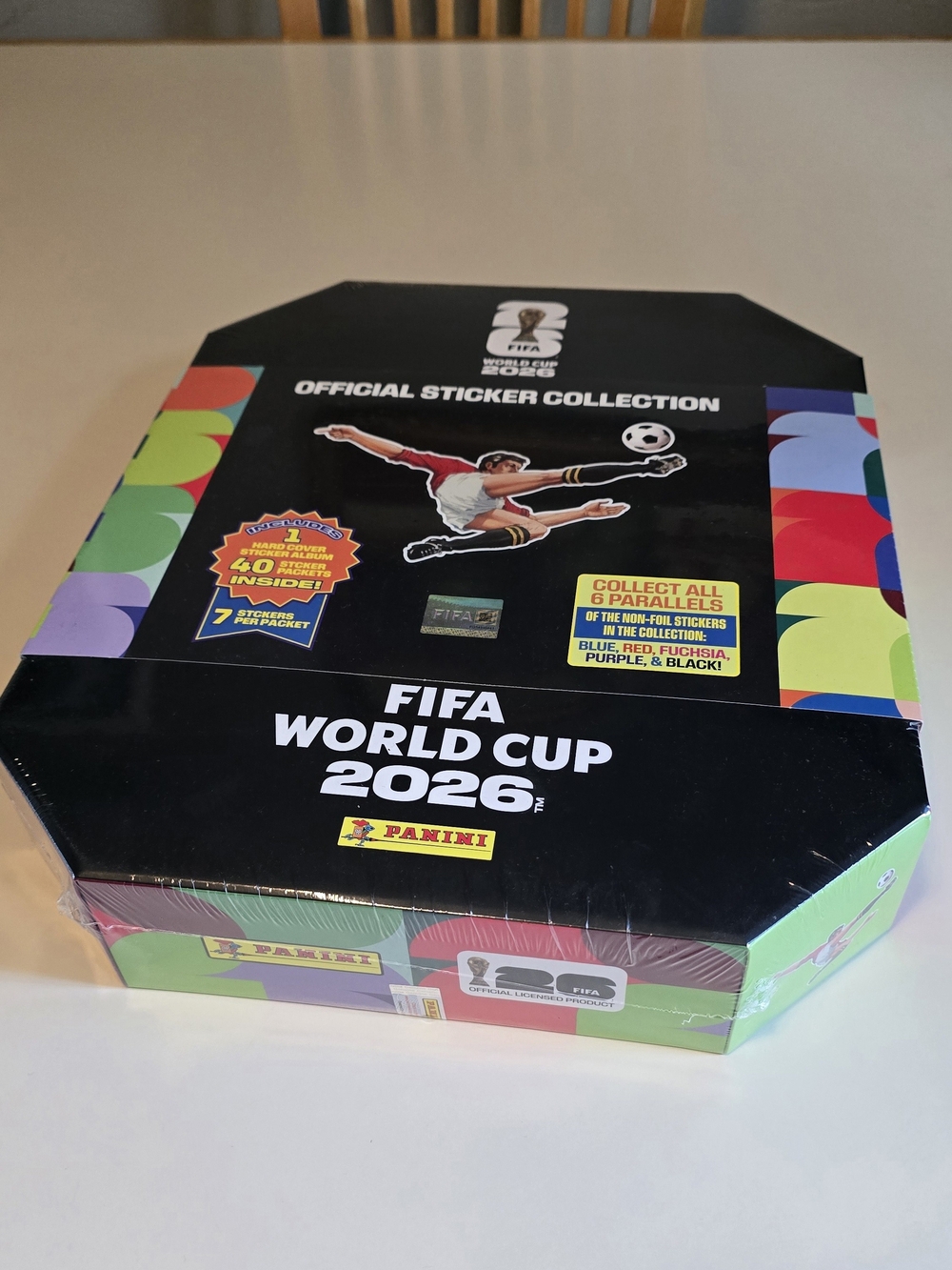 Brand New Sealed! PANINI FIFA World Cup 2026 Official Sticker Collection Box.